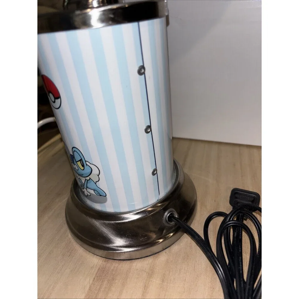 Pokémon Lamp Silver Shade Pokemon Pikachu Chespin Fennekin Froakie Metal